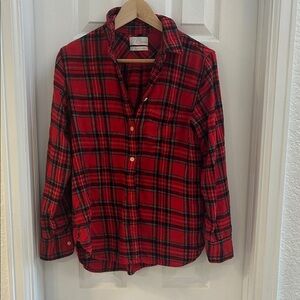J Crew women’s flannel size 2